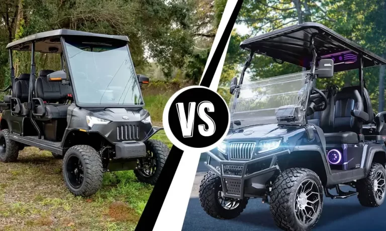 compare tomberlin vs evolution - golf cart comparisons