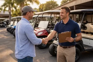 how to sell a golf cart in California