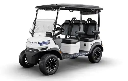 MadJax Ascent Alpine White golf cart for sale