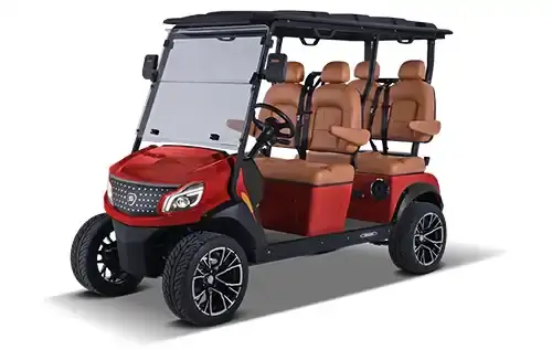 Solana XA 4P Red golf cart