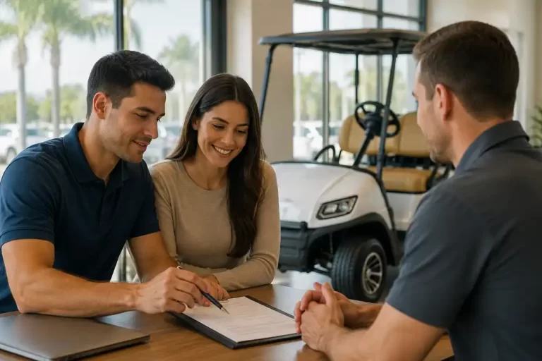 golf cart rent to own