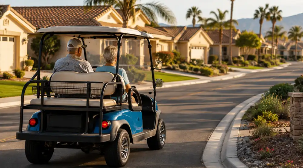 golf carts for senior communities